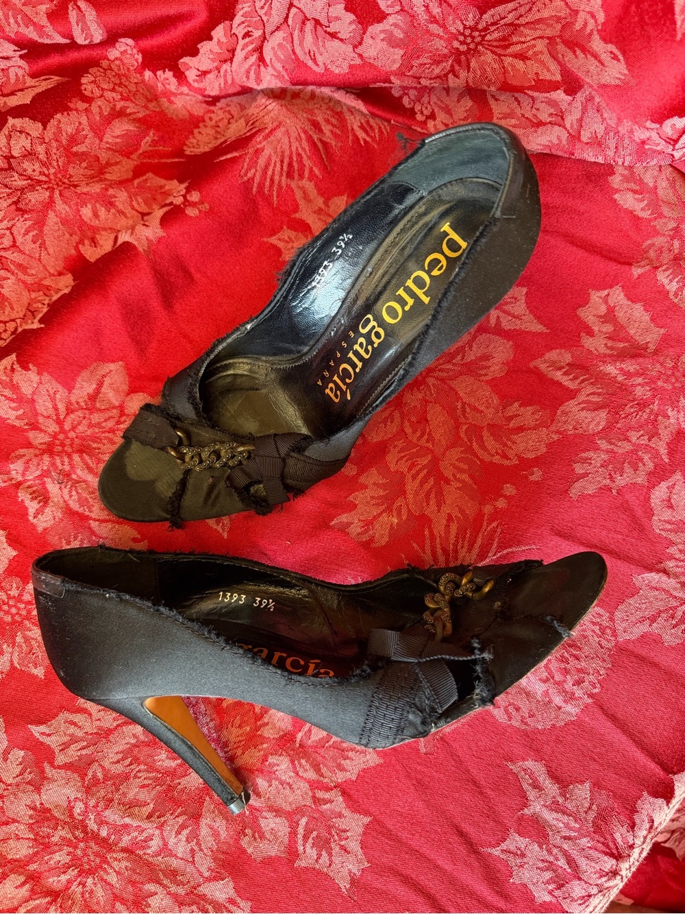 Pedro Garcia Satin Heels